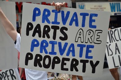 Private Parts Are Private Property - Stop infant circumcision